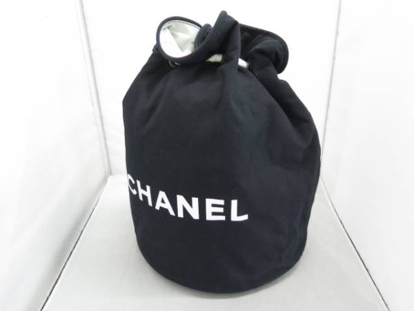 CHANEL シャネル ノベルティ 巾着 キャンバス ワンショルダーバッグ