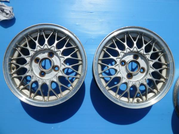 ☆　BBS　１４インチ　PCD１００　４H　６J　オフセット４５　☆