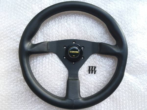 稀少♪ 美品 TOMEI 東名 レザー ステアリング ハンドル 35 パイ 日産 ニスモ スカイライン GTR BNR32 R32 R33 R34 Z31 Z32 S13 ランエボ