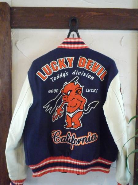 TEDMAN テッドマン TDJ-6000 フルデコスタジャン 袖革 サイズ38 美品