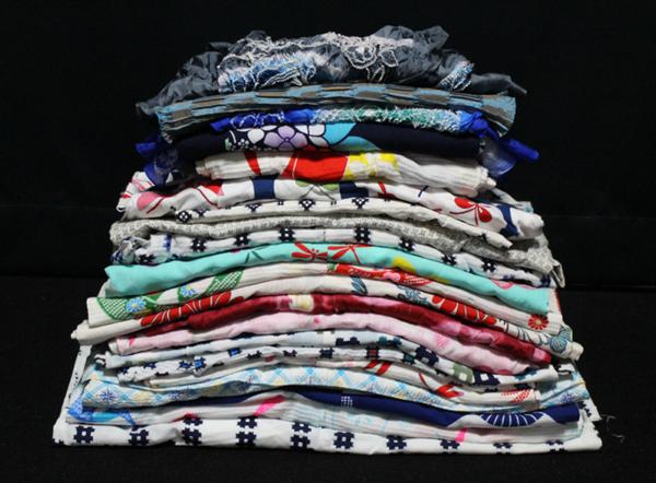 【京夢桜】★可愛い子供用浴衣兵児帯２１点まとめ売り★海外・観光・旅行・和柄・外国人・お土産・プレゼントに・写真・記念に★RWK930