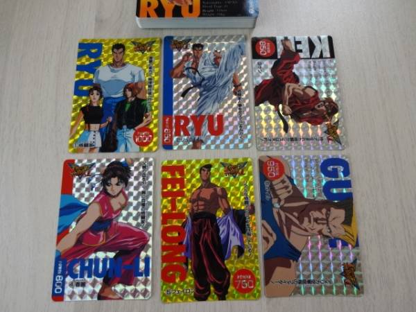 ストリートファイターⅡV アマダ カードダス コンプ