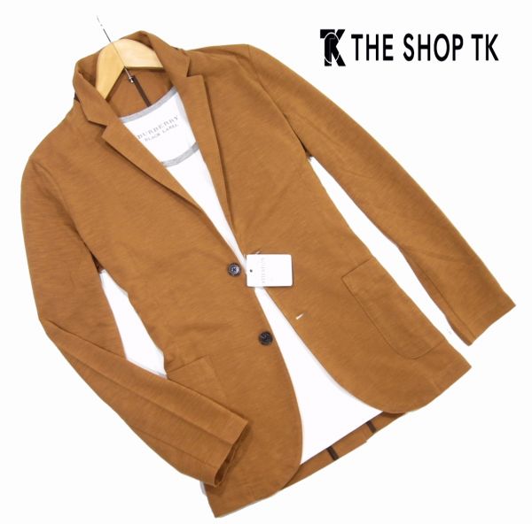 新品★ タケオキクチ THE SHOP TK 春物 テーラード カットジャケット B (L) ブラウン系