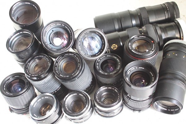 閉店セール 1円☆ingstyle☆CANON MF FDマウントレンズ まとめて 16本 大量 セット いろいろ 廃業 蔵出し 処分