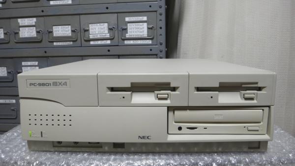 保証付き】 NEC PC-9801BX4/U2 + CF化 + PC9801-86 + 基板コーティング