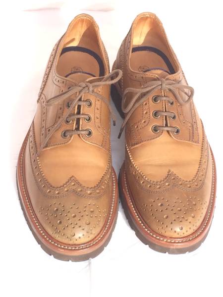 超美品 BRUNELLO CUCINELLI ウィングチップ レザーシューズ 26