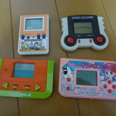 ゲームウォッチ 1989 バンダイ LSIゲーム ピザパニック など 4つ ゲームウォッチ 1989 バンダイ LSIゲーム ピザパニック など 4つ