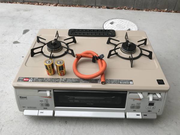 リンナイ　RT63WHT-L ガステーブル　LPガス　14年式