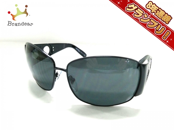 サルバトーレフェラガモ サングラス 美品 ガンチーニ 1155-B 黒