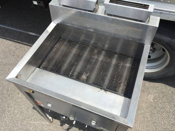 中古◇【キタザワ 北沢産業 LPガス フライヤー F-61C】業務用◇揚げ物