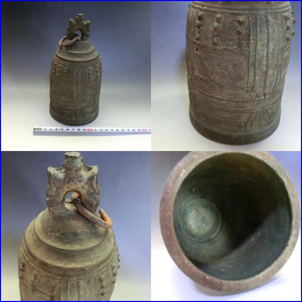 半鐘 梵鐘 仏具 青銅製 喚鐘 釣鐘 骨董 | -半鐘(銅製)の中古品・新品 