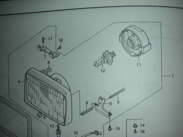 希少 新品 NSR250R MC18 純正 ヘッドライトゴムカバー 1個_2