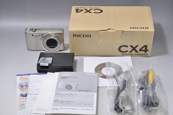 リコー CX4 [シャンパンシルバー] オークション比較 - 価格.com