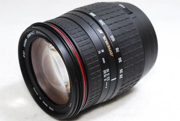1541 ★【 超・極上美品 】SIGMA シグマ ASPHERICAL IF 28-300mm F3.5-6.3 COMPACT HYPERZOOM ★遠近これ一本でカバー 超万能で超便利！