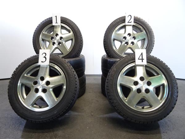 トヨタ MR2 SW20 純正 ホイール 15インチ 6/7J +45 5H PCD114.3 スタッドレス ブリヂストン ブリザック 195/55R15 205/55R15 4本 セット