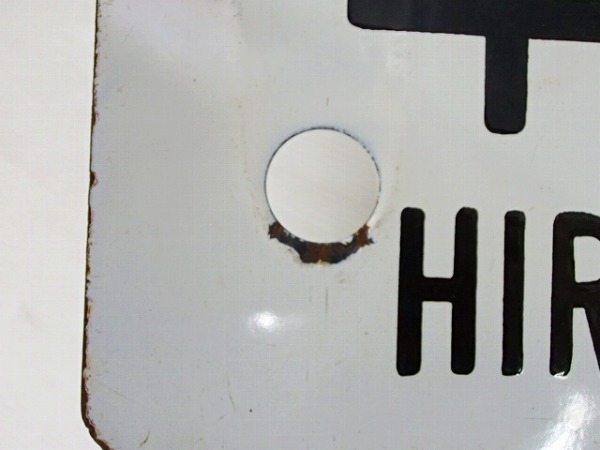 現状 小田原⇔東京/平塚⇔品川 サボ 行先表示板 ホーロー製 /鉄道放出品