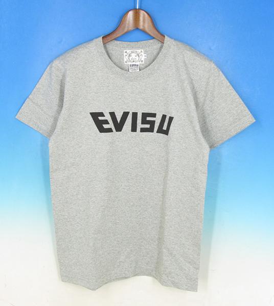 9038 EVISU エヴィス Tシャツ 38 新品 グレー