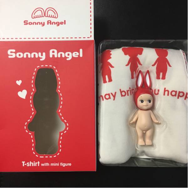 限定 ソニーエンジェル sonny angel うさぎ 赤 Tシャツ付き