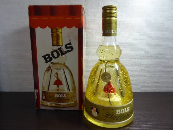 古酒】BOLS Ballerina GOLD LIQUEUR ボルス バレリーナ 金粉入り