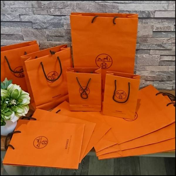 HERMES エルメス 紙袋 ショッパー ショップ袋 財布用 小物用 おまとめ