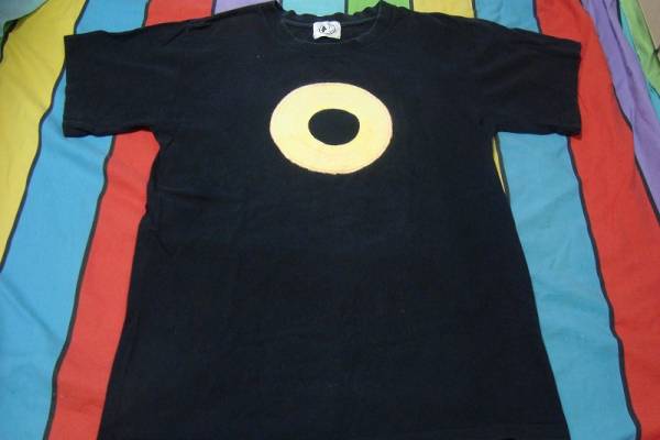 ハイロウズ☆バームクーヘン柄Tシャツ ☆ブラック☆黒☆(ブルーハーツ
