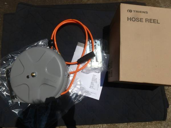 即決税込未使用品三協リールTRIENS自動巻エアホースリールSHS-210A 10m 内径6，5mm