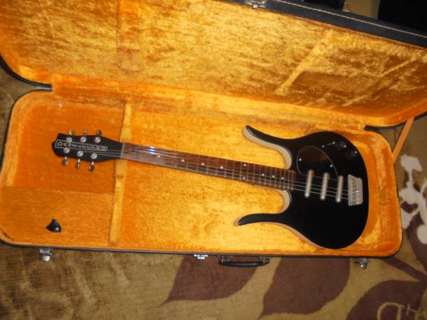 廃盤！激渋・美品・Danelectro LONGHORN GUITAR ダンエレクトロ・ロングホーン・ギター・激安！