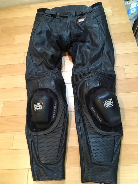 HYOD 牛革パンチングレザーブーツインレーシングパンツ LWサイズ ウエスト80-85cm前後 美品