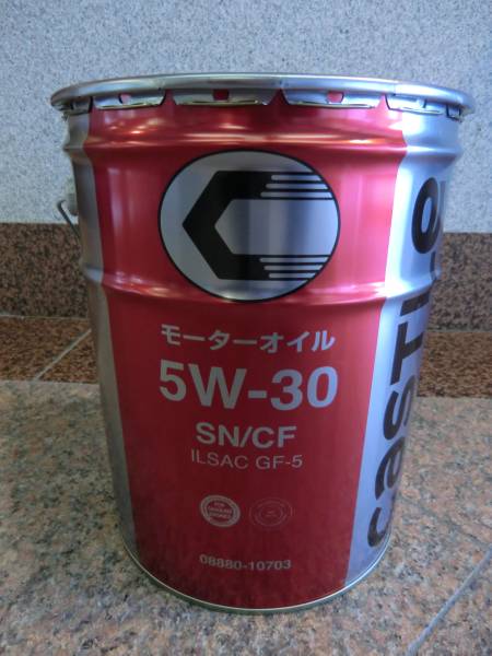 トヨタ☆キャッスル☆SN/CF☆5W－30☆20L缶 5W-30