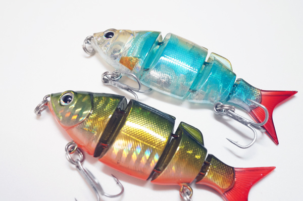 シーバス ルアー 80mmリップレスミノー ジョイント　2個セット_1