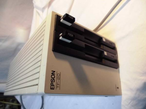 PC周辺機器 EPSON エプソン フロッピーディスクドライブ TF-20 元箱付き