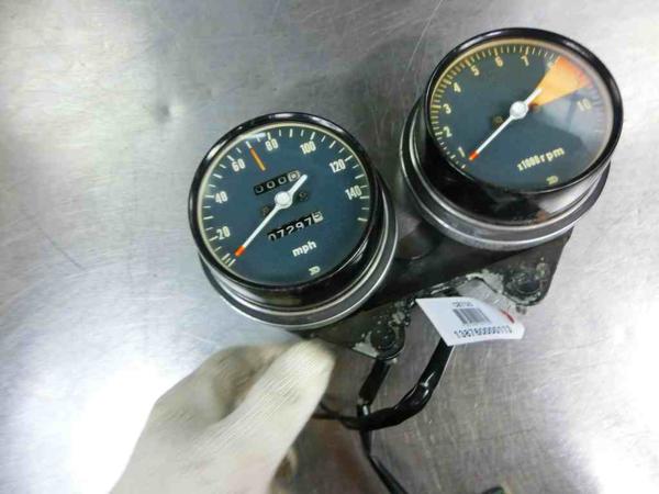 CB750FOUR 純正メーターAssy良品、走行極少、マイル表示☆CB750K、K4