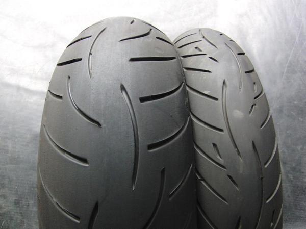 中古前後セット!ME◎Z8. 120/70ZR17. 190/55ZR17. Monster1200/S('13-). DX143