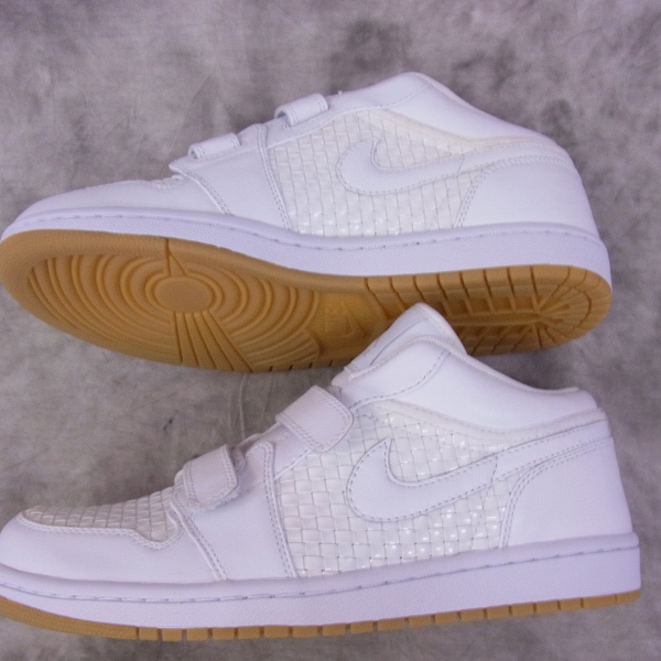 NIKE/ナイキ AIR JORDAN 1 VELCRO PREMR LOW 344521-101/26.5(26.5cm