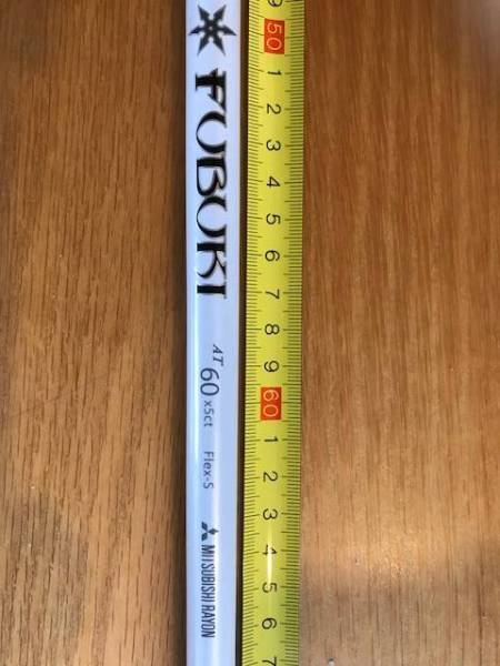 ◆FUBUKI　AT60S　タイトリスト・スリーブ付◆