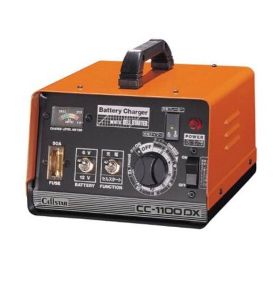 新品】セルスター CELLSTAR バッテリー充電器 CC-1100DX 6V/12V
