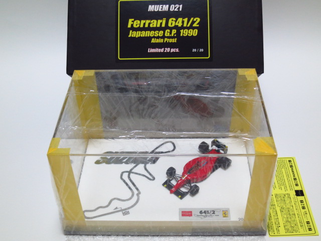 ★最後 １台！シリアル ( 20 / 20 )！豪華大型！MakeUp 直販限定！1/43 Ferrari 641/2 日本GP マルボロ加工