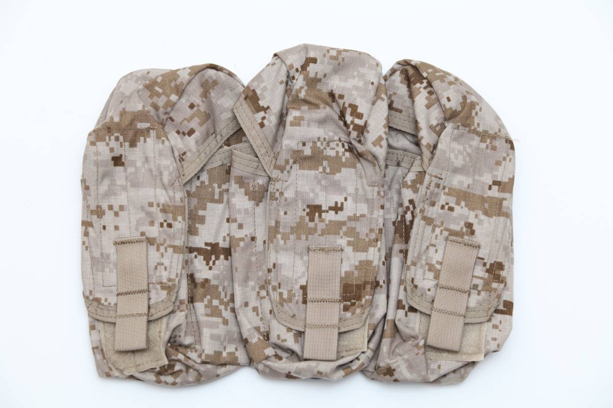 EAGLE トリプルAKポーチ 07年製 DEVGRU SEALS AOR1 CRYE LBT 6094 S&S 白パル ダンプポーチ