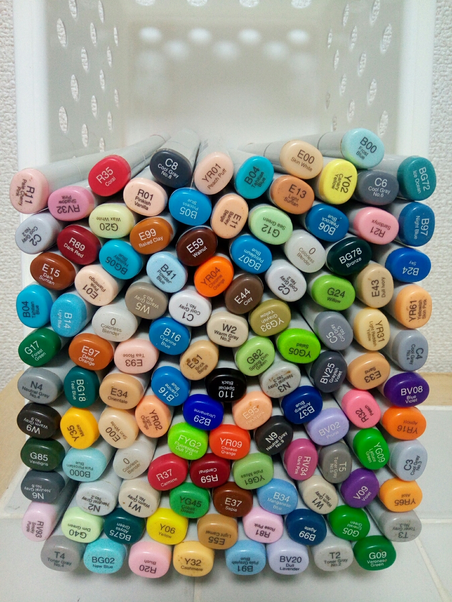 コピック/COPIC スケッチ まとめ売り113本 ☆他オマケあり☆未開封