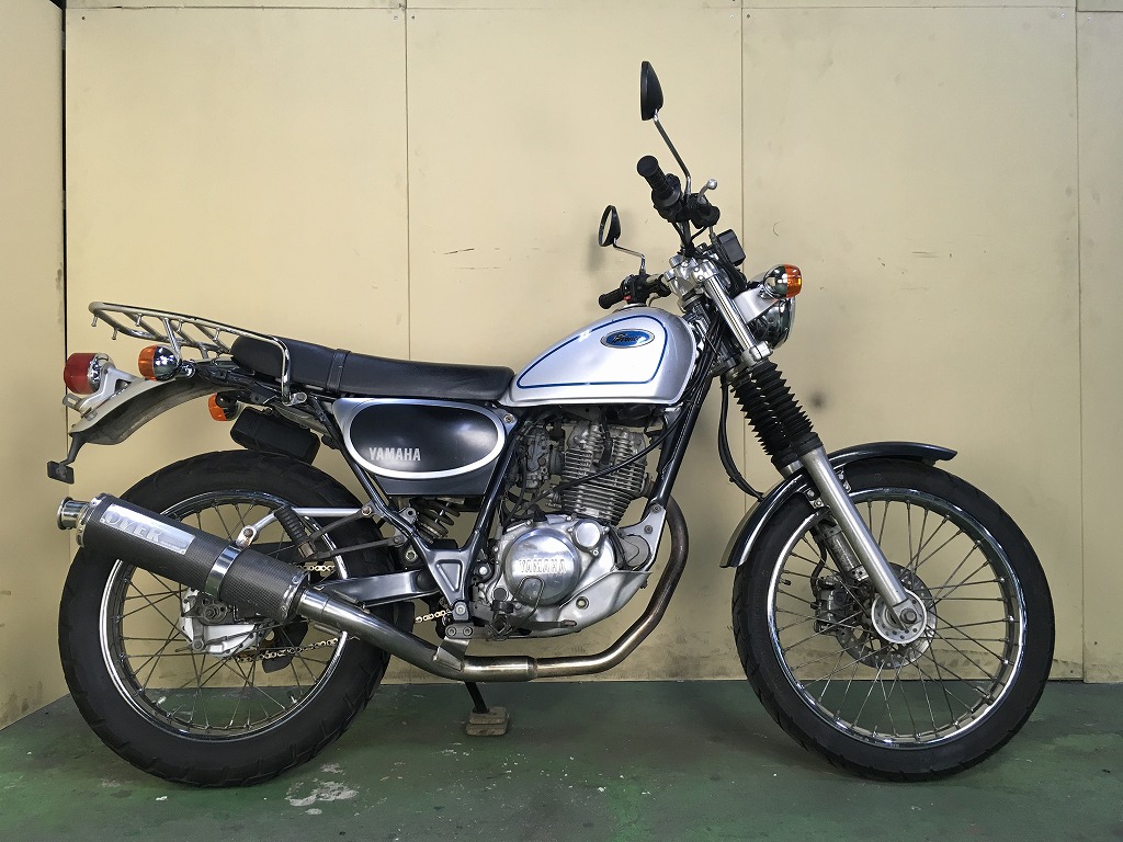 期間限定！ ヤマハ ブロンコ BRONCO OVER製マフラー リアキャリア付き