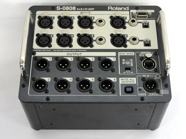 中古 Roland S-0808 8 × 8 Input / Output Unit I/O ユニット 8ch