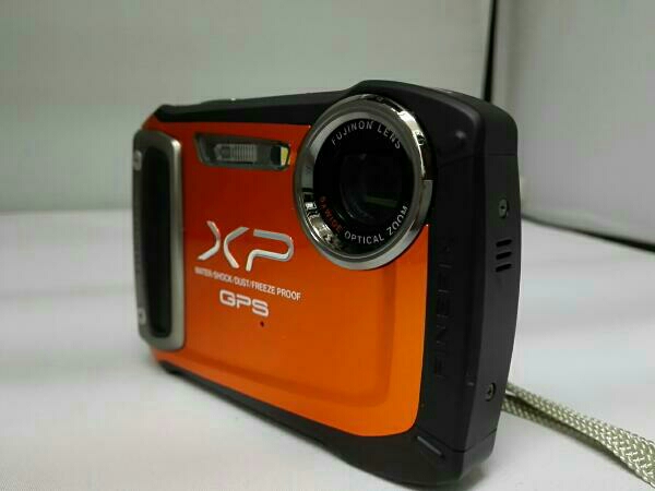 動作品/富士フイルム FX-XP150OR FinePix XP150 (オレンジ) デジカメ/初期化済み