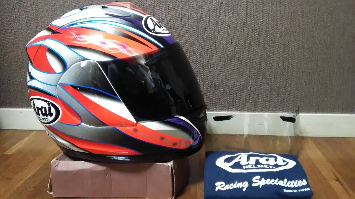 アライ Arai RX7 RR4 RX7-RR4 RX-7 RRⅣ ハガ HAGA 芳賀紀行 スモーク 