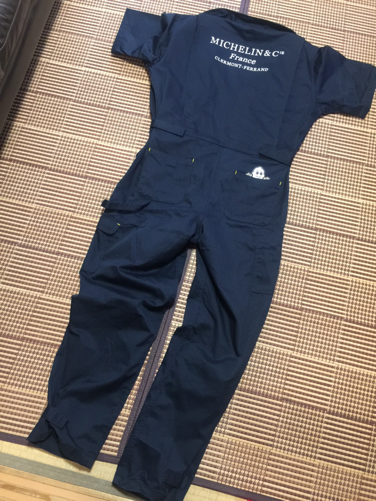 akihiro.　MICHELIN つなぎ　　新品　未使用 ミシュランのつなぎ 中古 size M 作業服 工具、DIY用品 【公式通販】