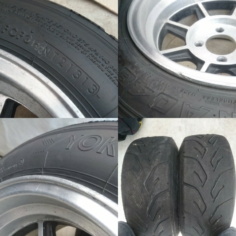ハヤシストリートホイール 13インチ8J－3 2本深リム HAYASHI