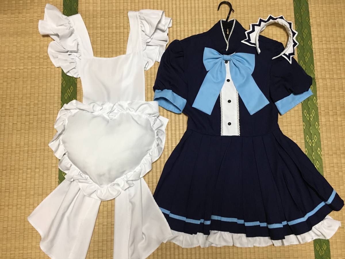 コスプレ衣装 東京ミュウミュウ 藍沢みんと メイド服風 Ｍ_3