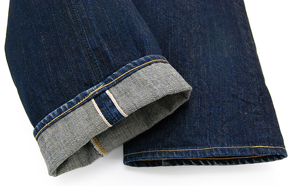 激色！ザ フラットヘッド THE FLAT HEAD 「3005」 革パッチ/セルビッチ 