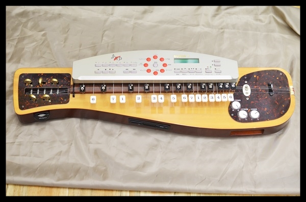 SUZUKI 大正琴 あゆ TES-151 ケース付 和楽器 弦楽器 ジャンク