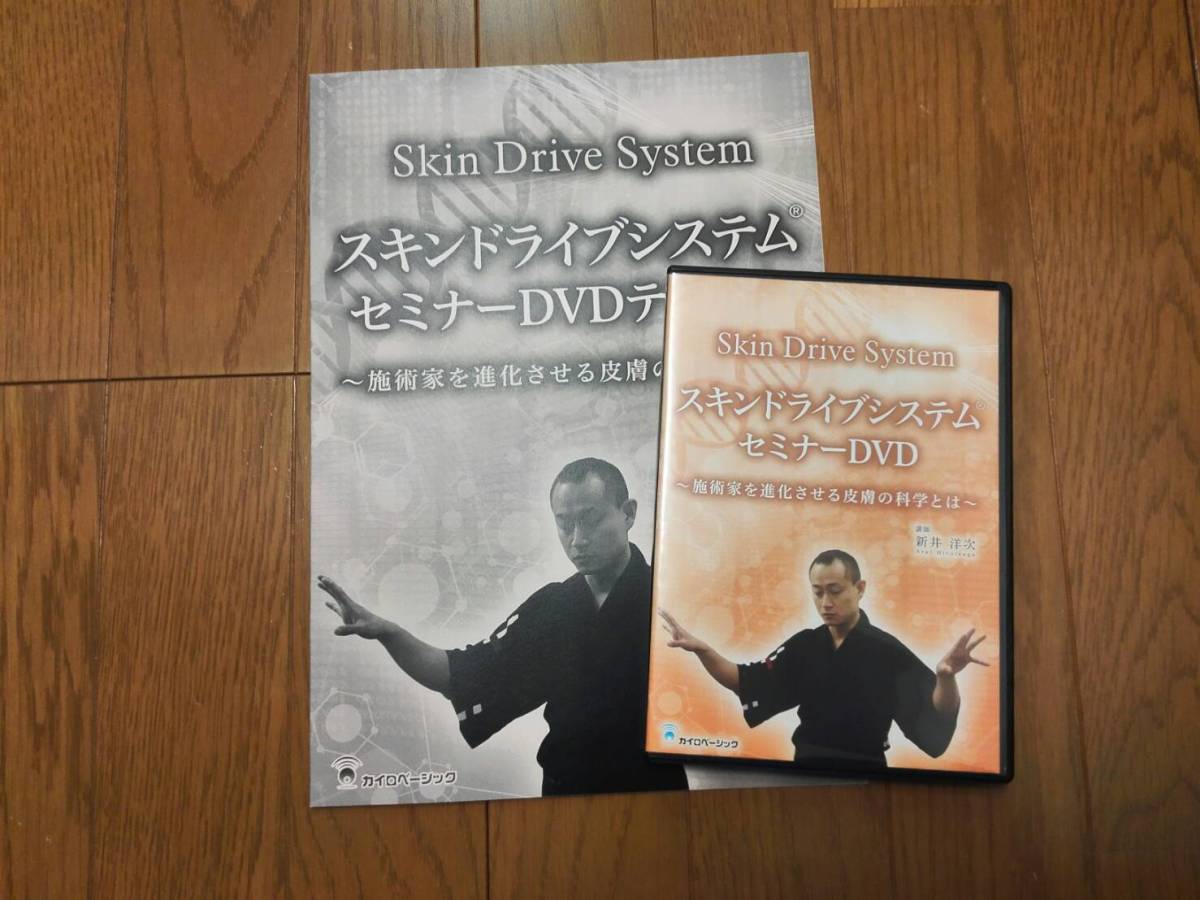 スキンドライブシステムセミナーDVD 新井洋次 整体 カイロ オステ 即決