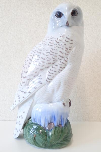 ロイヤルコペンハーゲン フィギュリン フクロウ 全高40cm 品 置物